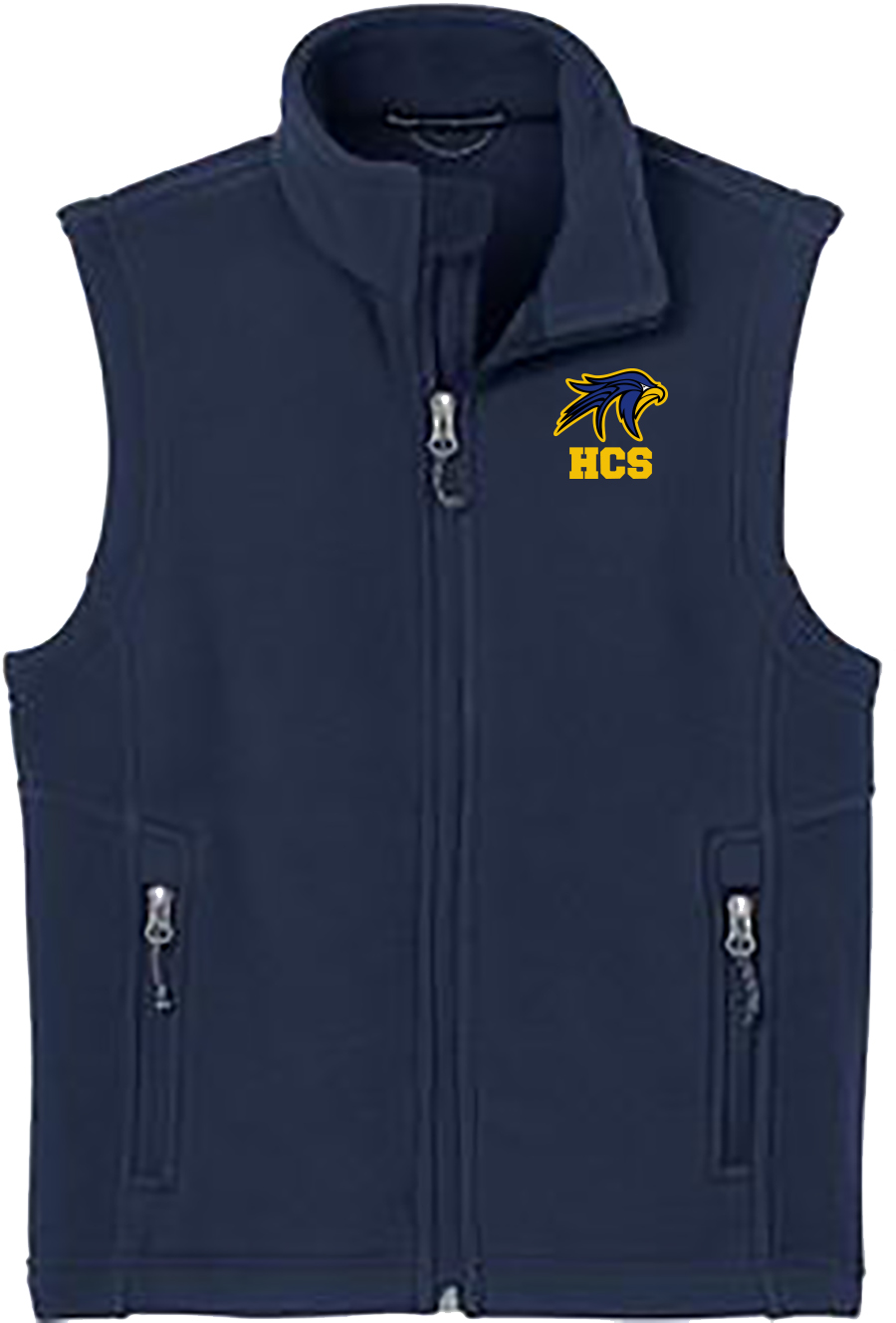 Port Authority Youth Fleece Vest, Navy